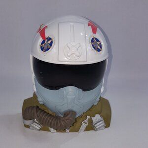 Micro Machines Vintage 1997 Fighter Jet Pilot Head Top Gun Playset by Galoob